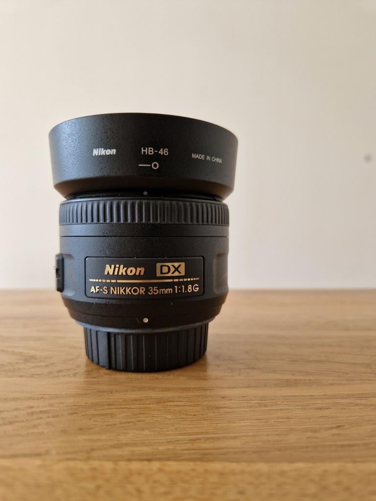 Nikon AF-S Nikkor 35mm 1:1.8G DX Lens, Ophalen, Zo goed als nieuw, Standaardlens