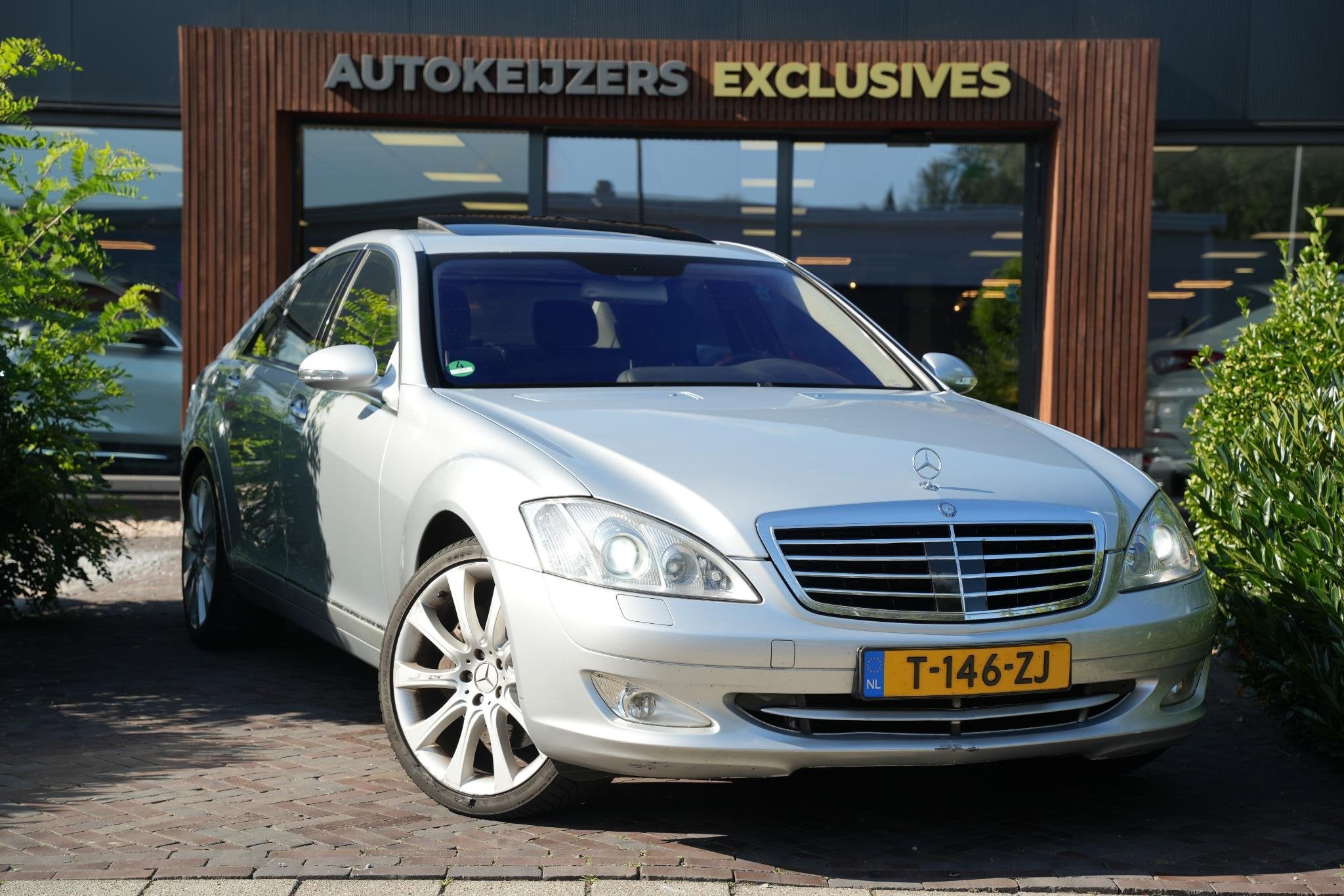 Mercedes-Benz S-klasse 500 V8 Panodak Memory Stoelventilatie, Auto's, Automaat, 5461 cc, Achterwielaandrijving, Gebruikt