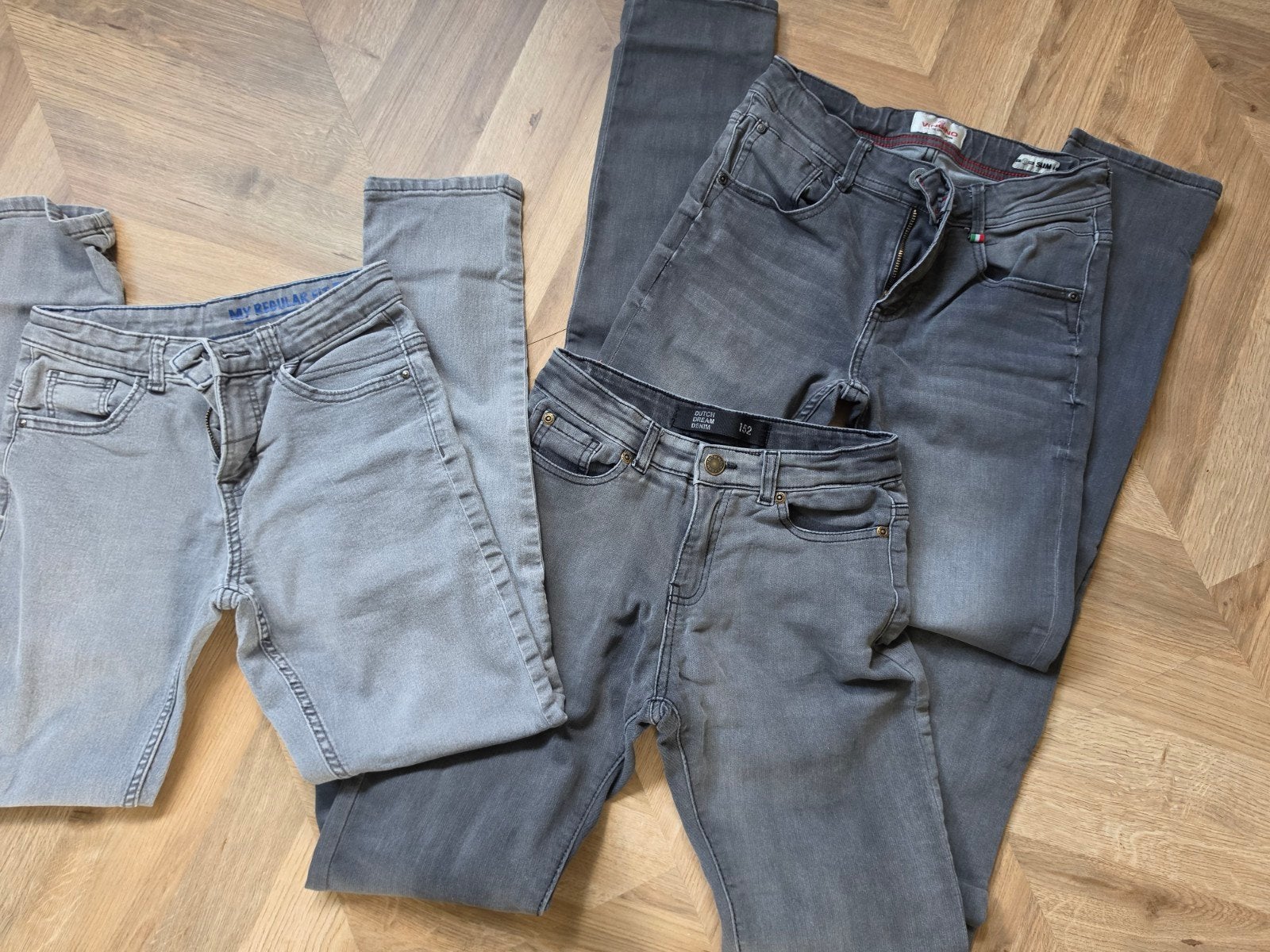 3 Stoere jeans 152 oa Vingino, Kinderen en Baby's, Kinderkleding | Maat 152, Zo goed als nieuw, Vingino, Jongen, Ophalen