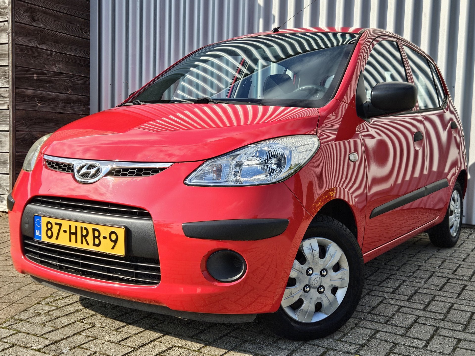 Hyundai i10 1.1 Active / 5 Deurs / 75.342km NAP! (bj 2009), Voorwielaandrijving, Stof, Gebruikt, 31 €/maand