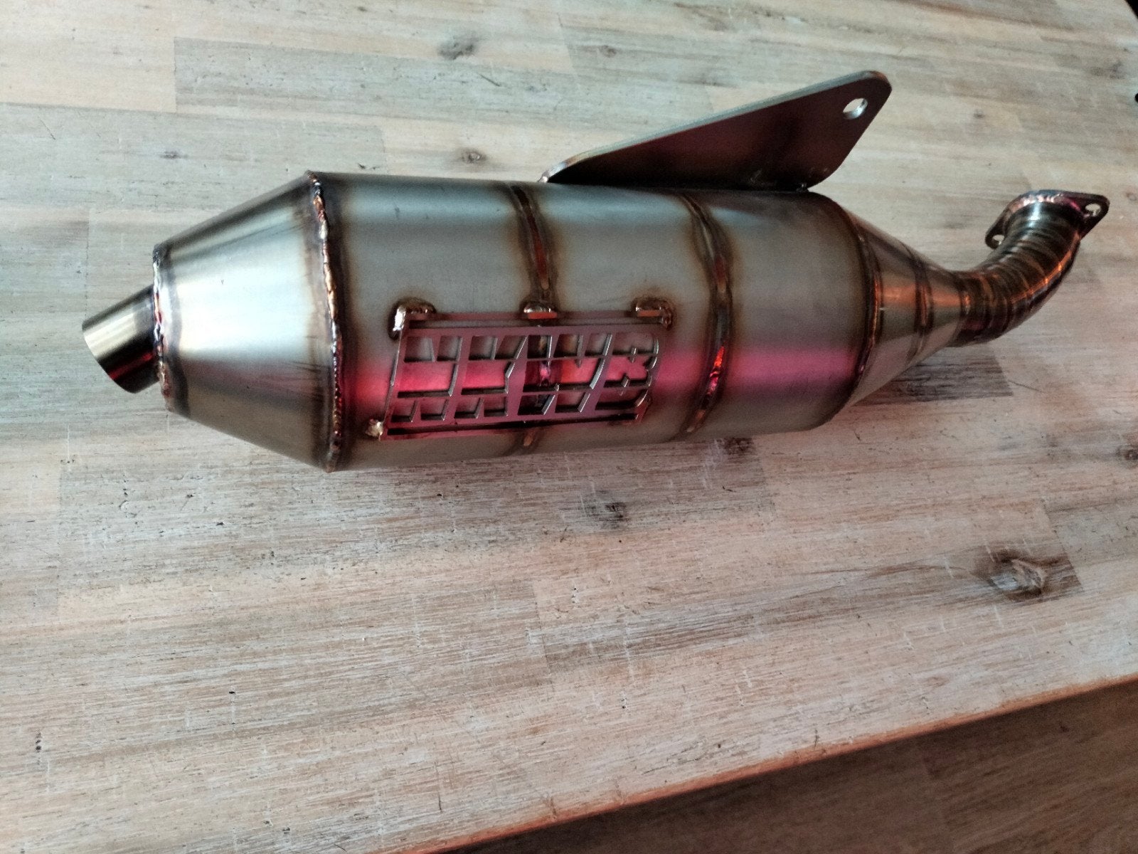 NKWB!!! Piaggio uitlaat., Ophalen of Verzenden, Zo goed als nieuw, Uitlaat, Piaggio