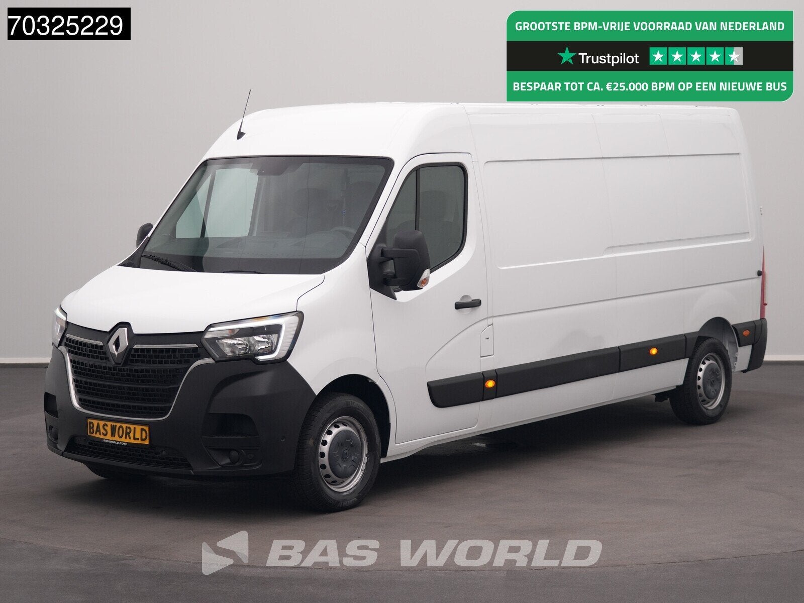 Renault Master 135PK L3H2 LED Airco Cruise Parkeersensoren v, Gebruikt, Euro 6, 4 cilinders, Renault