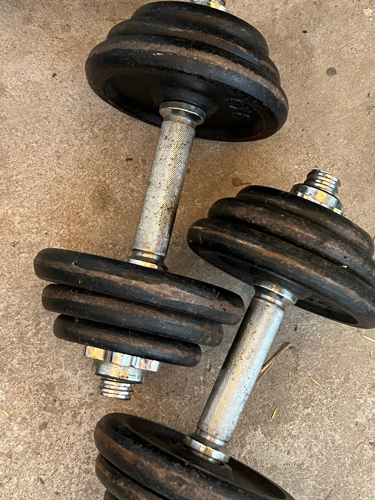 Verstelbare Dumbbells - Ideaal voor Krachttraining, Sport en Fitness, Fitnessmaterialen, Ophalen, Gebruikt, Armen, Dumbbell