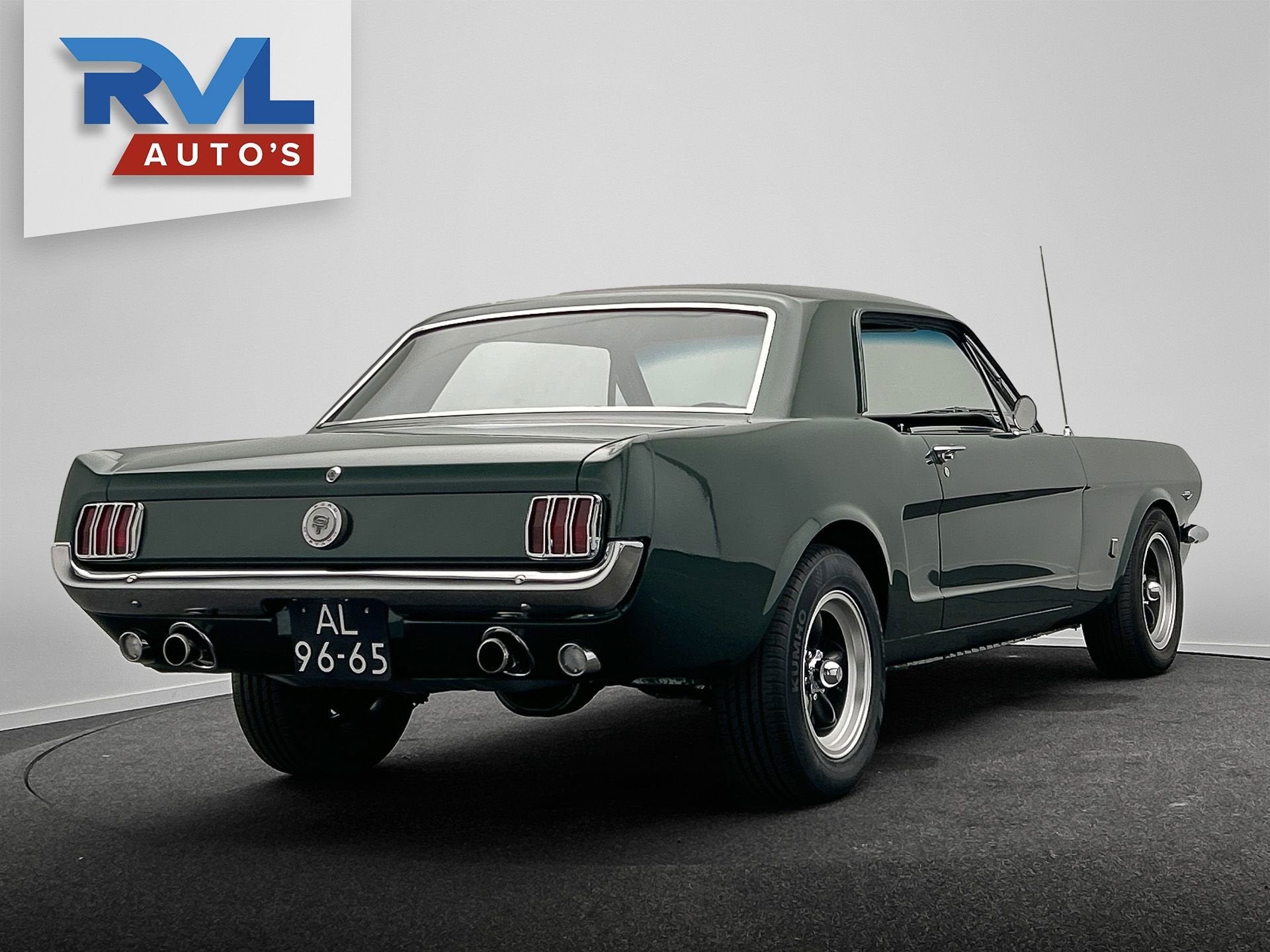 Ford Mustang 289 V8 C-code Automaat Volledig Gerestaureerd N, Auto's, Automaat, 5000 cc, Zwart, Leder
