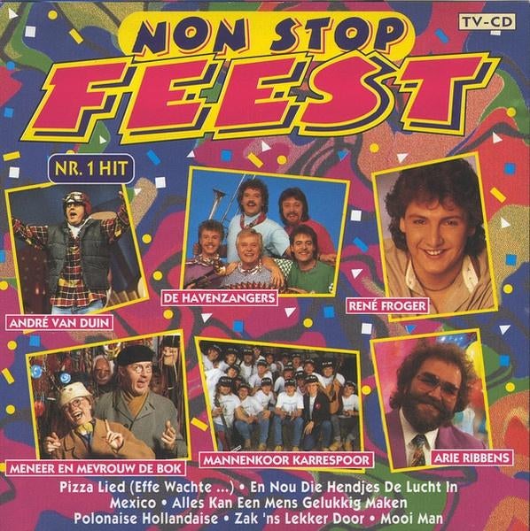 Various – Non Stop Feest, Cd's en Dvd's, Cd's | Nederlandstalig, Verzenden, Gebruikt, Levenslied of Smartlap