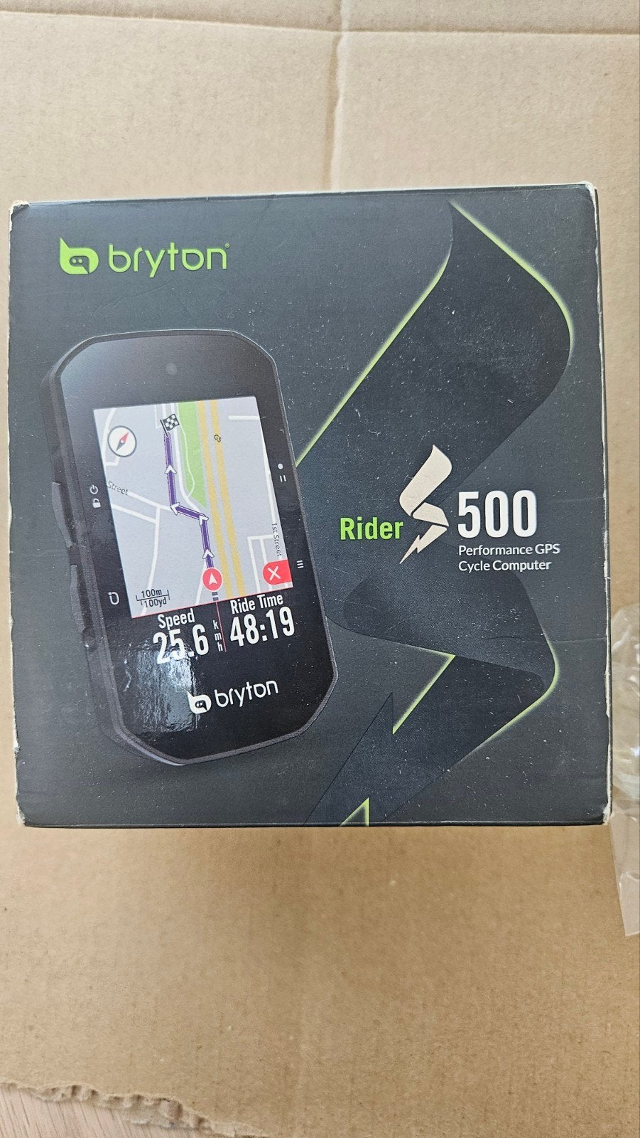 Bryton Rider S500 GPS Fietscomputer, Verzenden, Waterdicht