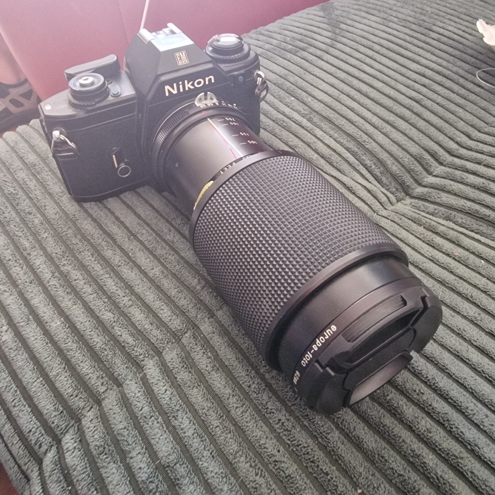 Nikon EM Spiegelreflexcamera, Audio, Tv en Foto, Fotocamera's Analoog, Ophalen of Verzenden, Spiegelreflex, Nikon