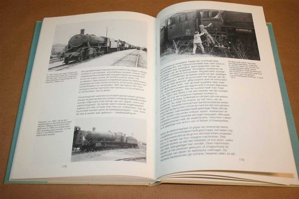 Boek. Locomotieven onder stoom. Opkomst, ontwerpen..., Gebruikt, Tram, N.v.t., Ophalen of Verzenden