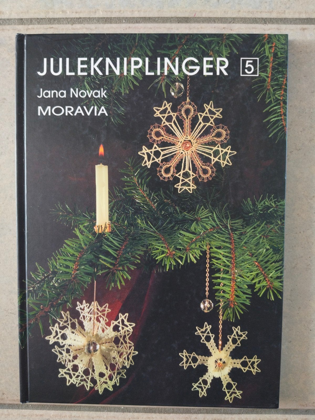Julekniplinger 5 - Kerstdecoraties, Hobby en Vrije tijd, Kantklossen, Ophalen of Verzenden