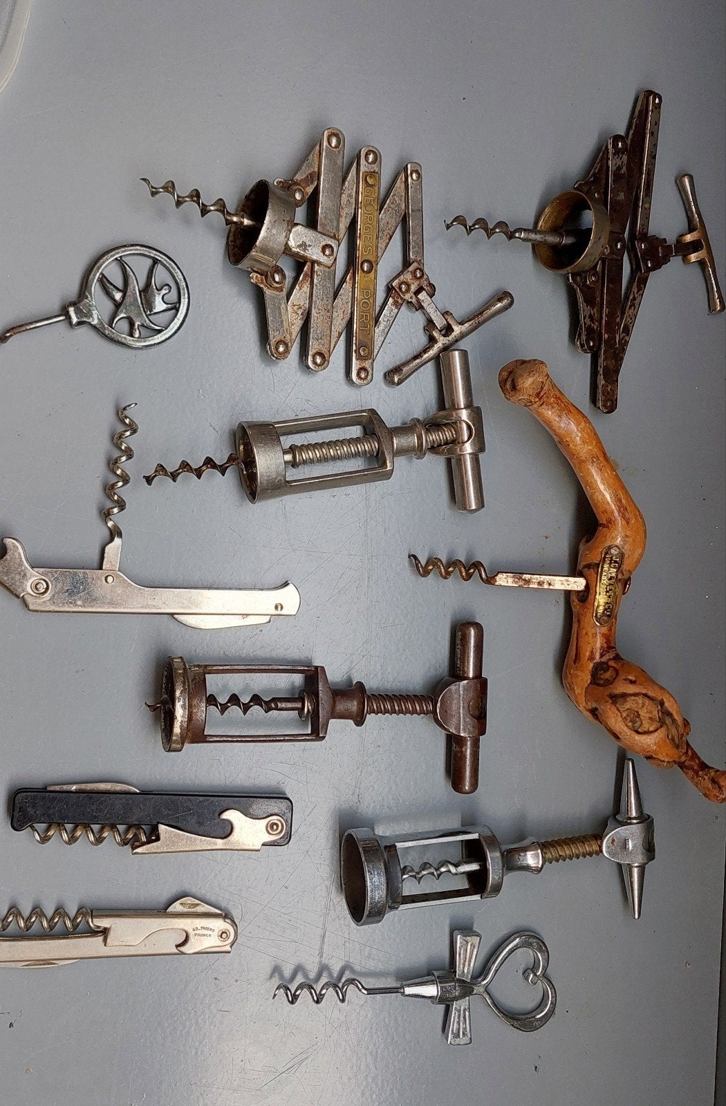 Lot diverse vintage/antieke kurkentrekkers, Ophalen of Verzenden