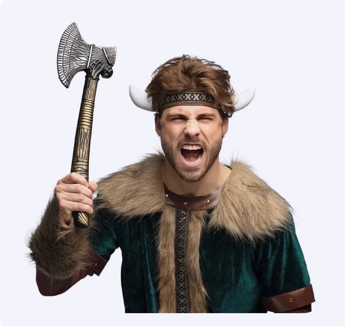 Nep Bijl Viking - 4 beschikbaar, Ophalen of Verzenden, Zo goed als nieuw, Toneelattributen of Onderdelen