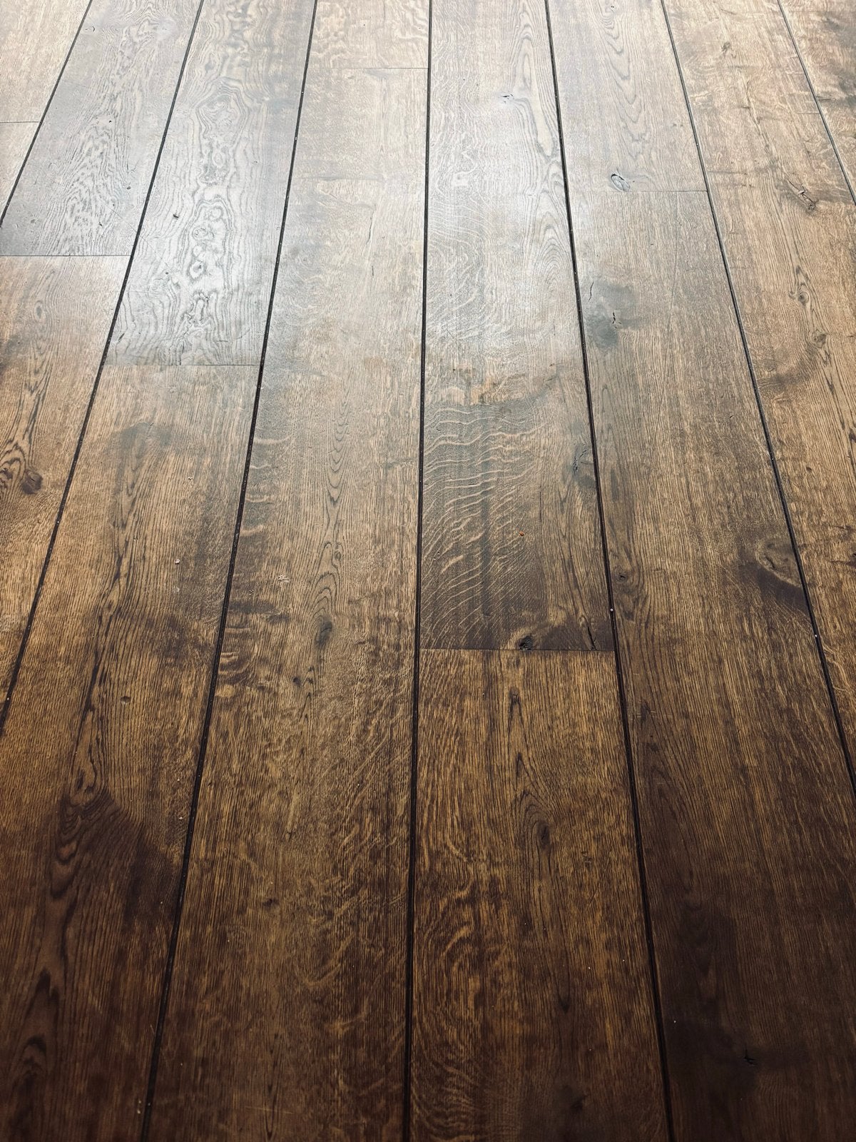 Massief eiken houten vloer, Doe-het-zelf en Verbouw, Ophalen, Gebruikt, Vloerdelen of -planken, 10 m² of meer