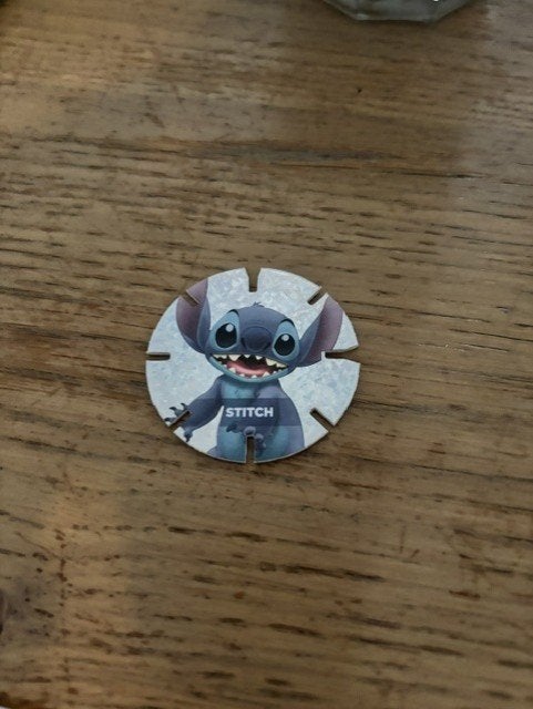Disney Diskeyz Stitch AH (Meerdere stuks beschikbaar), Albert Heijn, Ophalen of Verzenden