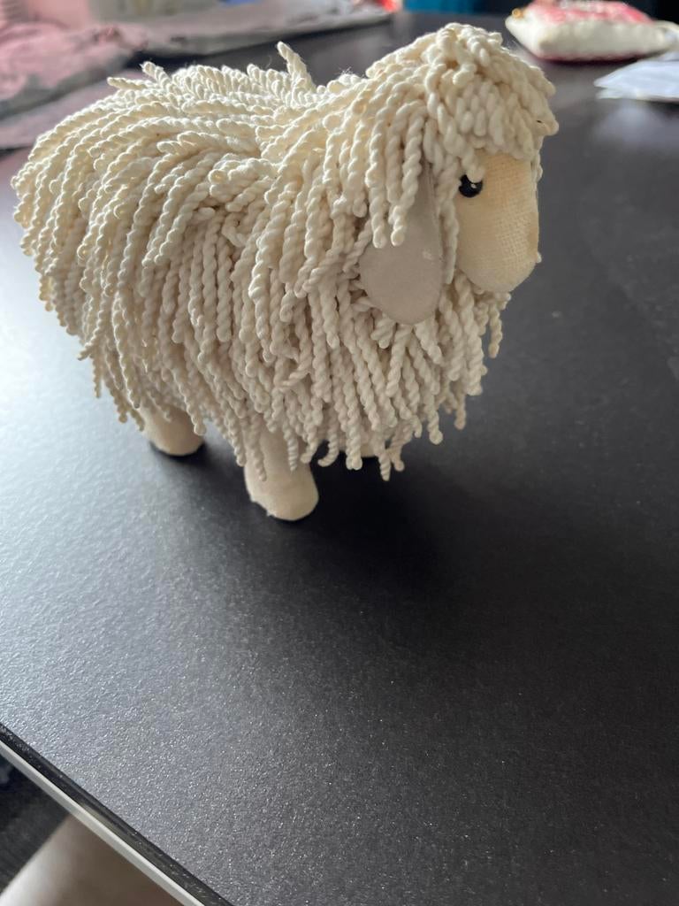Schattig wit schaap   Zo goed als nieuw, Ophalen of Verzenden, Zo goed als nieuw, Dier