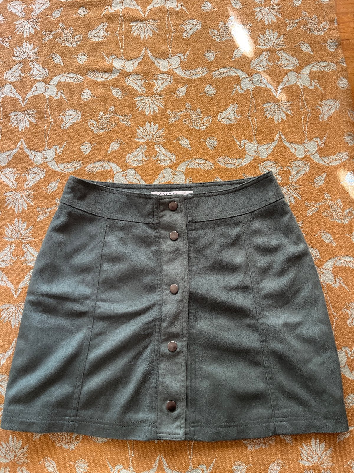 Costes suède look rokje XS, Ophalen of Verzenden, Zo goed als nieuw, Maat 34 (XS) of kleiner, Boven de knie