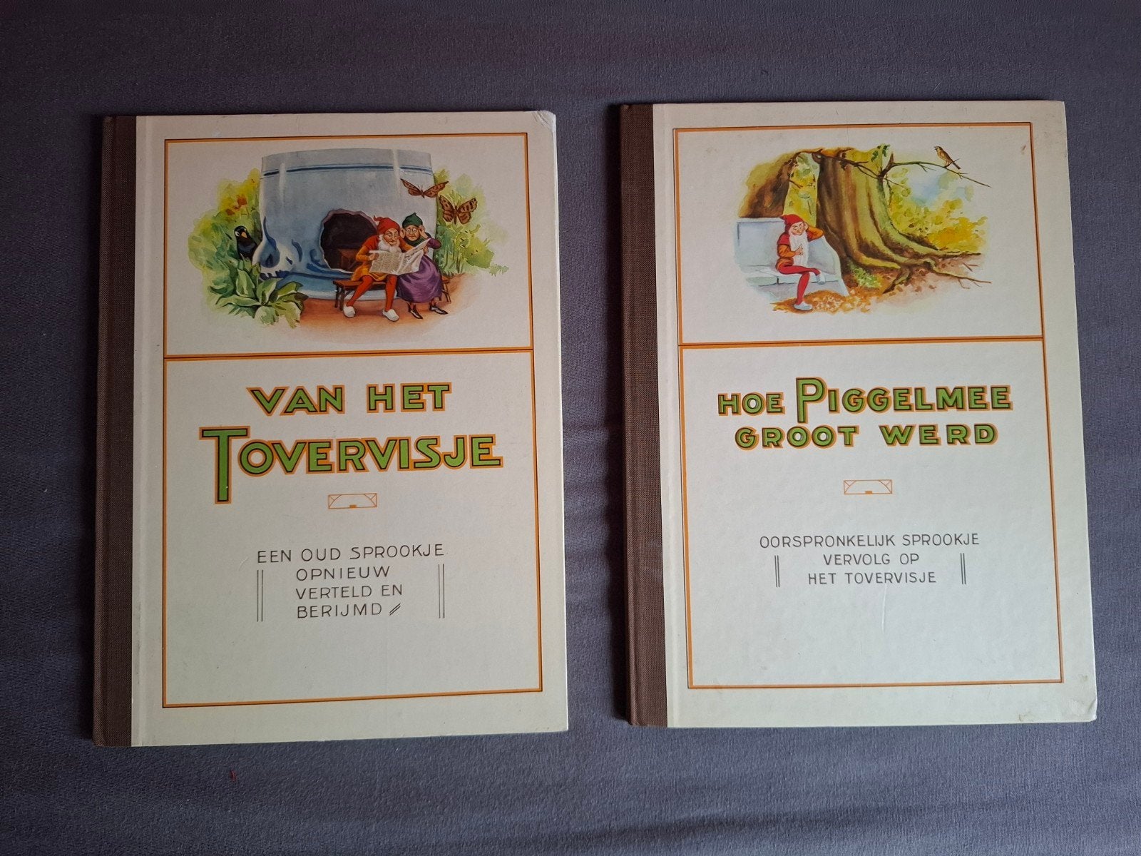 Het Tovervisje & Hoe Piggelmee Groot Werd - Sprookjes, Boeken, Kinderboeken | Jeugd | onder 10 jaar, Ophalen of Verzenden, Zo goed als nieuw