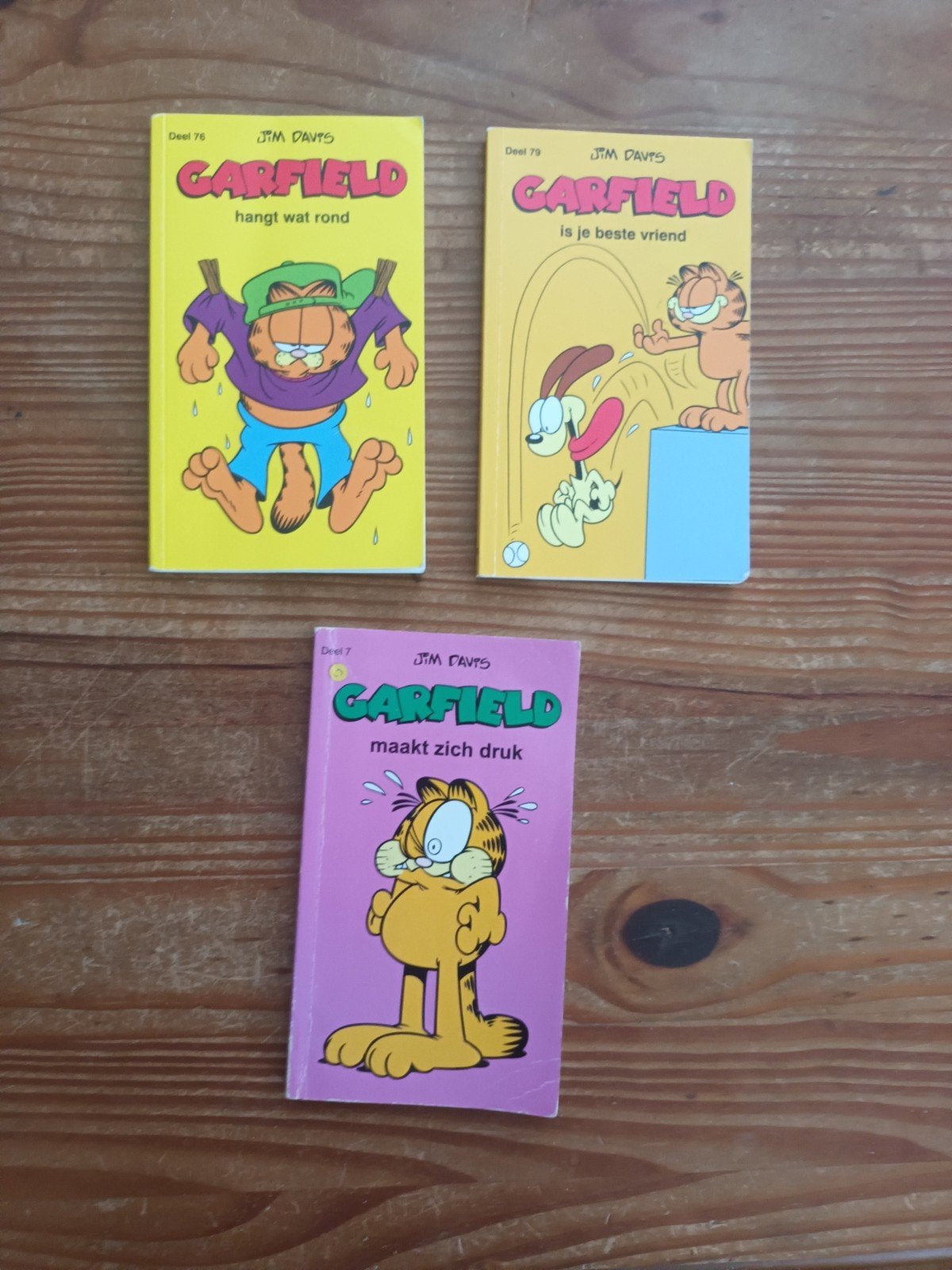 Garfield stripboeken - Deel 7, 76 en 79, Ophalen of Verzenden
