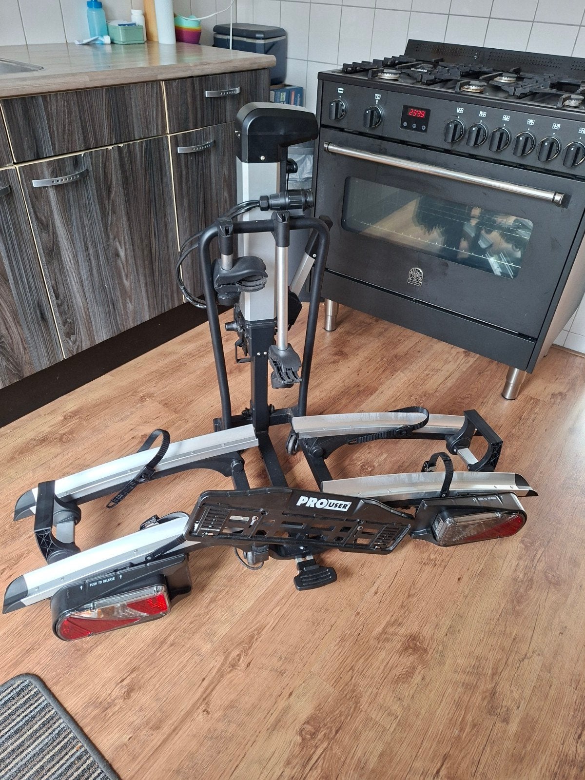 Pro User Diamant Lift fietsendrager 13-polig, Auto diversen, Fietsendragers, Ophalen, Gebruikt, 2 fietsen, Trekhaakdrager