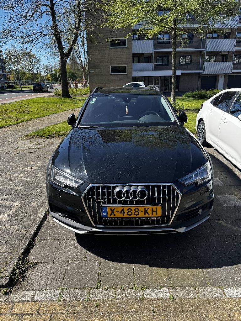 Audi A4 2.0 TDI 190pk Quattro S Tronic 2017 Zwart, 1800 kg, Zwart, Stationwagon, Diesel