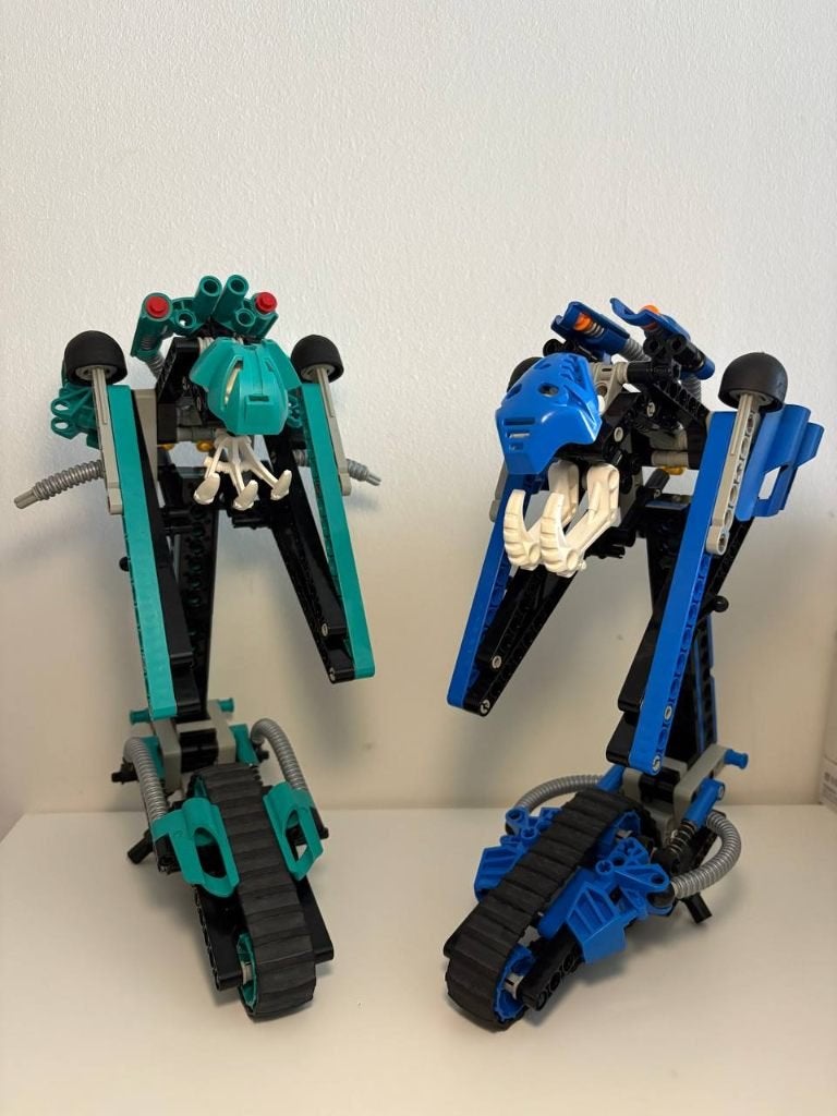 Lego Bionicle 8549 Tarakava zonder instructies, Bionicle, Lego, Ophalen of Verzenden, Zo goed als nieuw