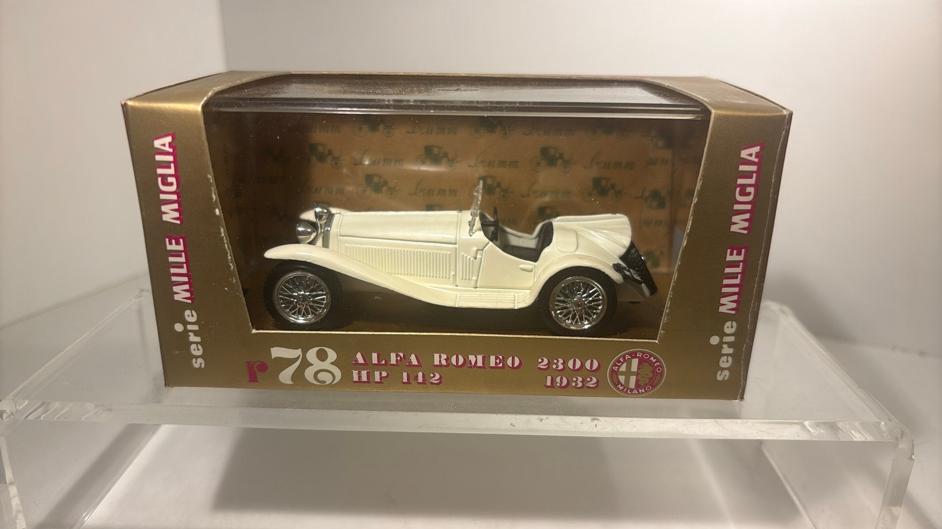 Alfa romeo 2300 spider 1932 brumm 1.43, Overige merken, Auto, Ophalen of Verzenden, A