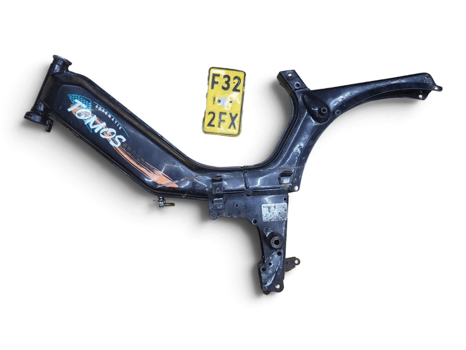 Tomos frame geel kenteken, Ophalen of Verzenden, Tomos, Tomos, Tomos