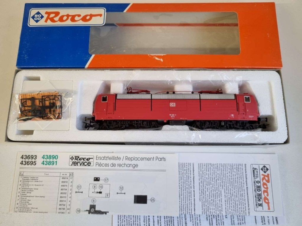 Roco 43891 - Elektrische locomotief BR 181 (AC) met DSS, Wisselstroom, Gebruikt, Locomotief, Ophalen of Verzenden