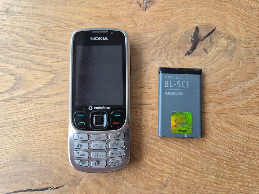 Nokia 6303c Type RM-443 telefoon, Ophalen of Verzenden, Geen camera, Zwart
