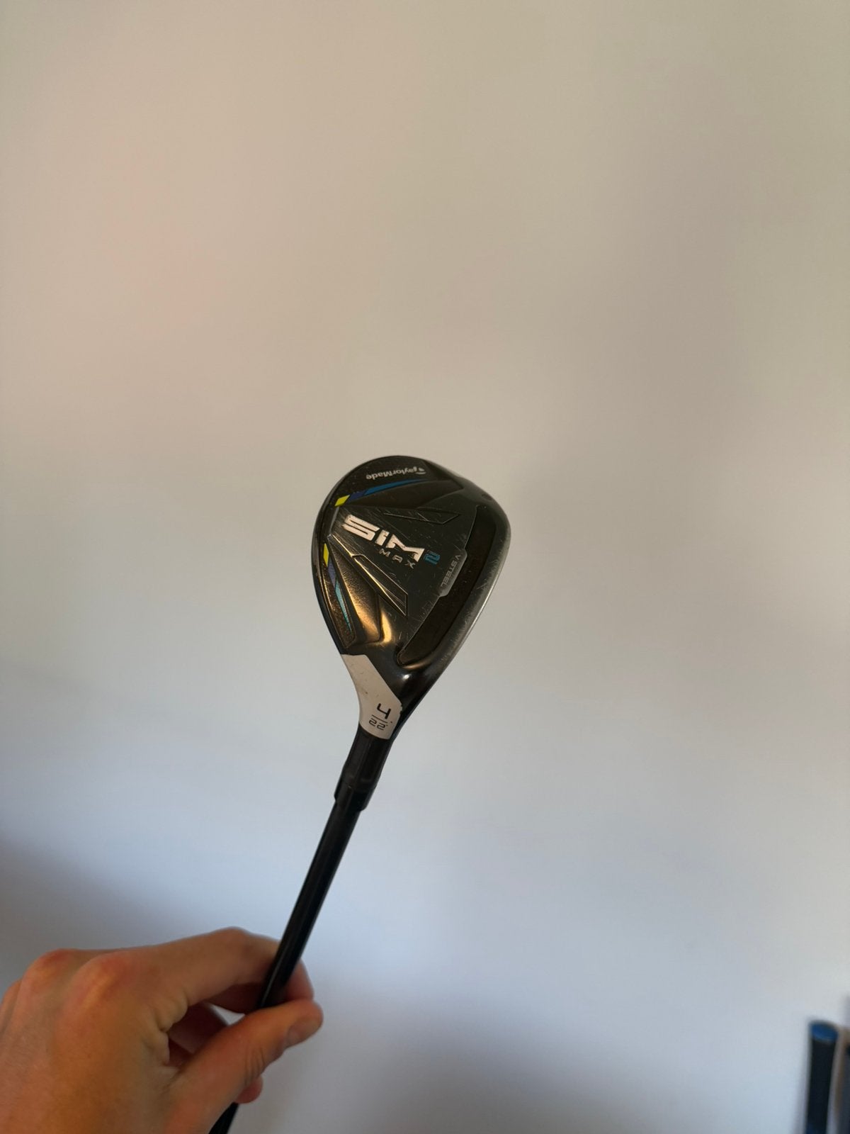 Taylormade SIM2 Max - hyb 4 - S flex - Testen ok! Topstaat, Overige merken, -, Ophalen of Verzenden, Zo goed als nieuw