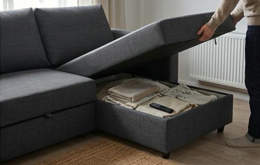 Foto 3 van IKEA Friheten hoekslaapbank met opbergruimte