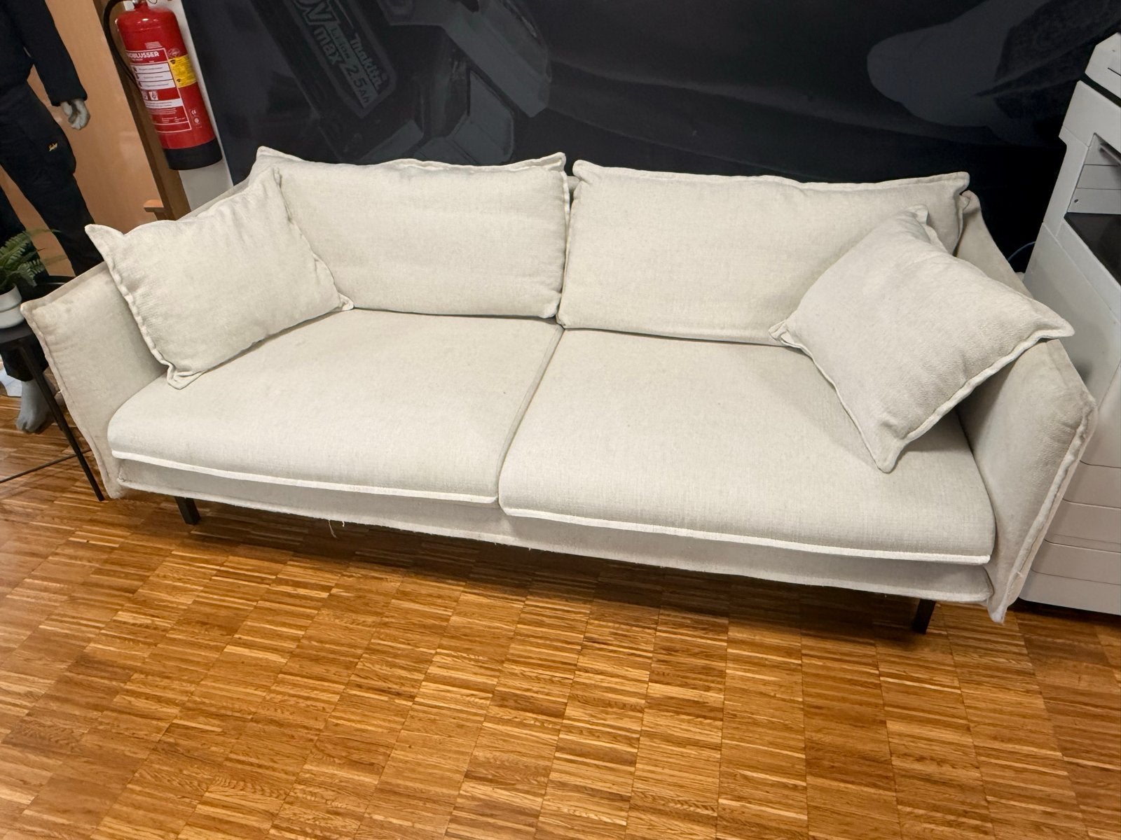 KARWEI 3-zits bank Gayle, Ophalen, Gebruikt, 100 tot 125 cm, Driepersoons