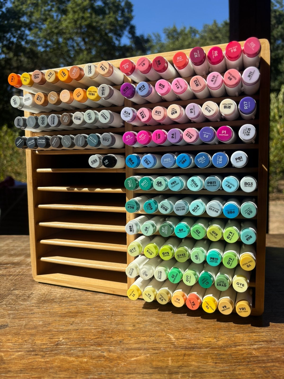 Ohuhu markers fine brush, Ophalen of Verzenden, Gebruikt, Potlood of Stift