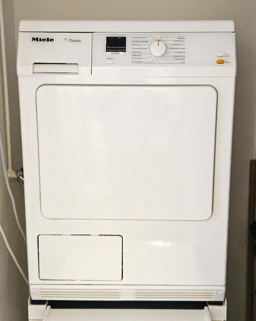 Miele condensdroger TDA 150 C gebruikt wasdroger 7kg, Witgoed en Apparatuur, Ophalen, 6 tot 8 kg, Gebruikt, Anti-kreukfase