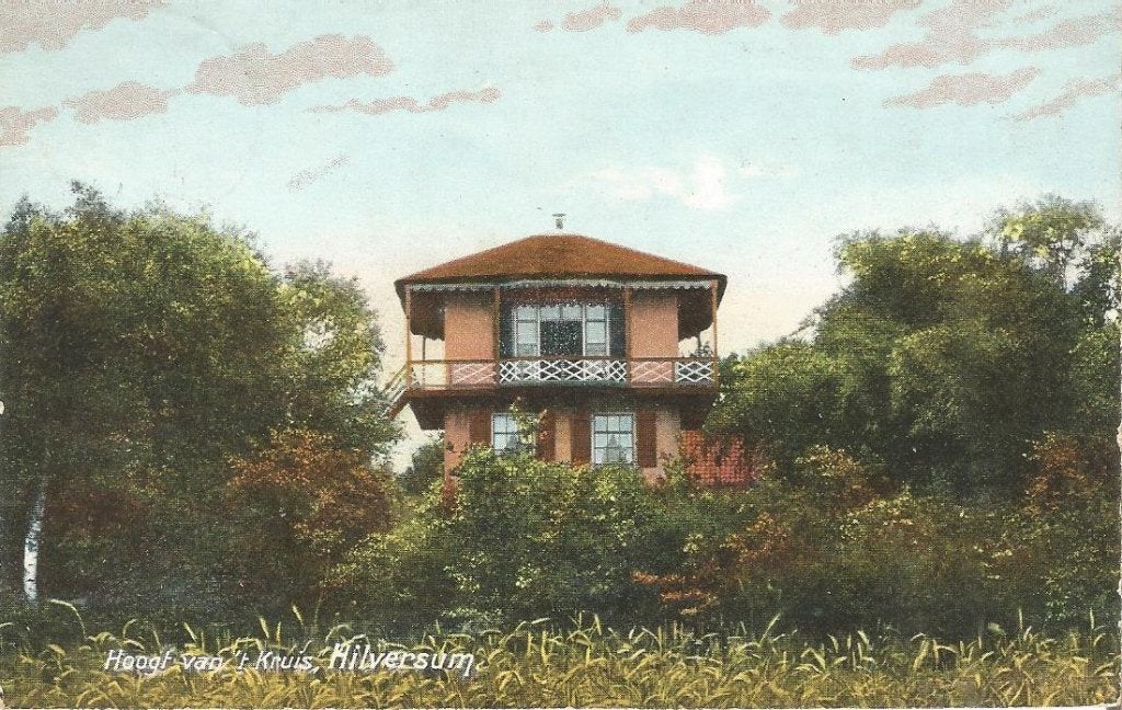 Hilversum Hoogt van 't Kruis 1909, Verzenden, Voor 1920, Gelopen, Noord-Holland