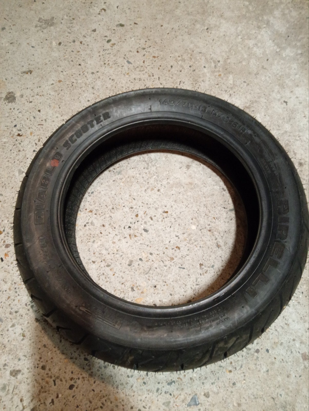Pirelli Diablo Scooter band 140/60-13, Ophalen of Verzenden, Gebruikt