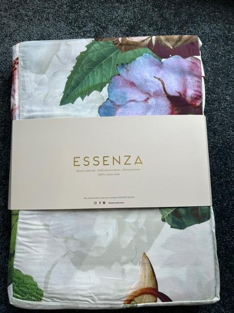 Essenza Dekbedovertrek Fleur 200/200 100% Satijn katoen, Huis en Inrichting, Info@essenzahome.nl, Essenza, Dekbedovertrek, Ophalen of Verzenden