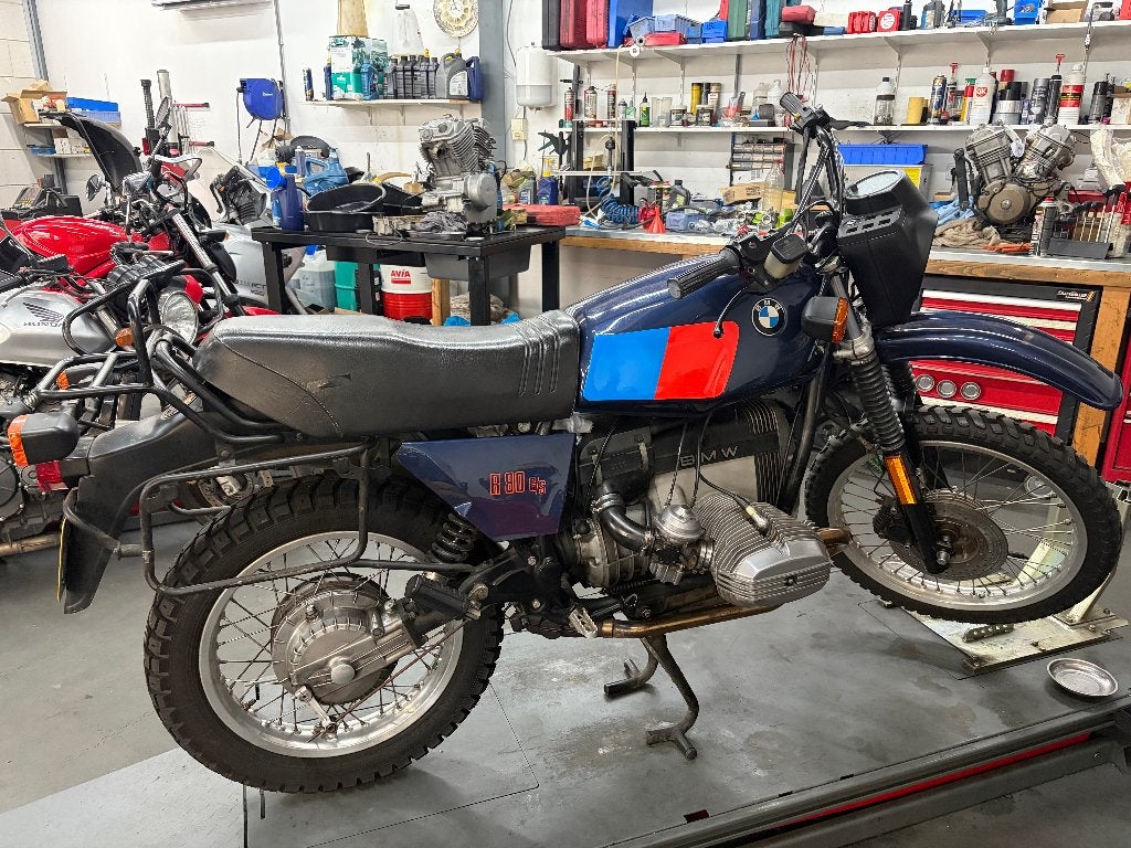 BMW R80G/S, Motoren, Cardan-aandrijving, 2 cilinders, Gebruikt, Particulier