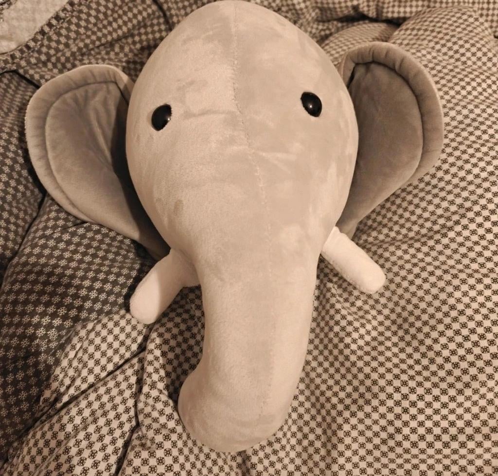 Wanddecoratie olifant kinderkamer, Ophalen of Verzenden