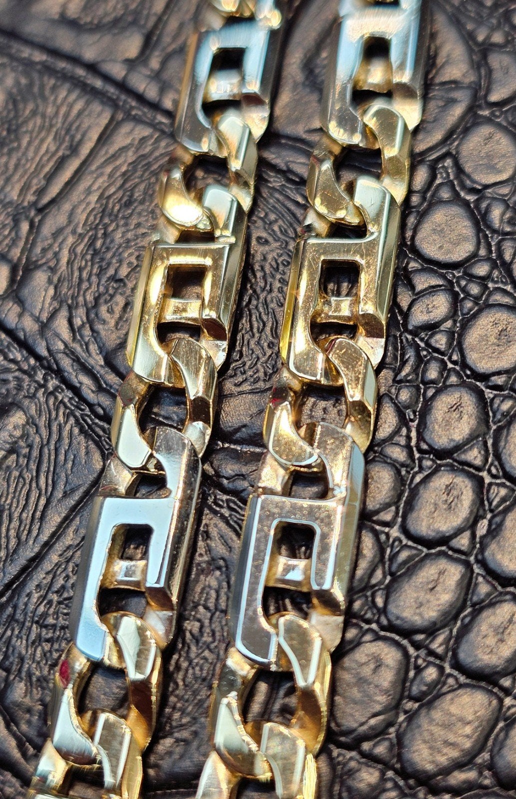 Prachtige Rolex 14k gouden ketting  massief, Ophalen of Verzenden, Zo goed als nieuw, Goud, Goud