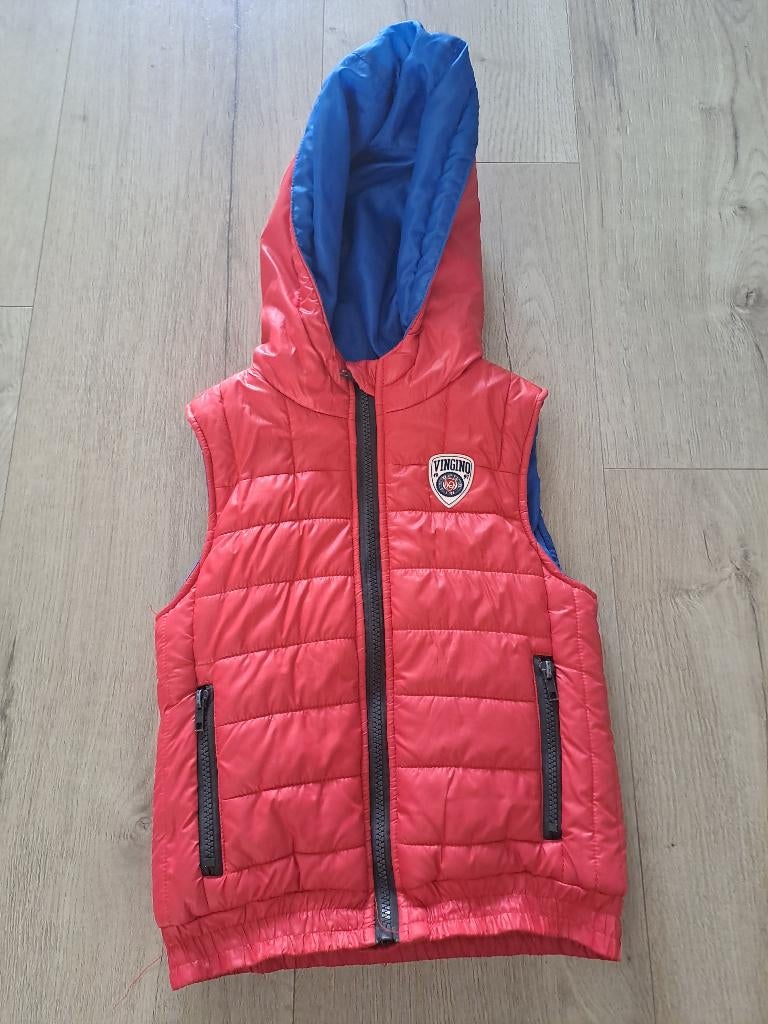 Vingino bodywarmer maat 4, Gebruikt, Ophalen of Verzenden, Vingino, Jongen