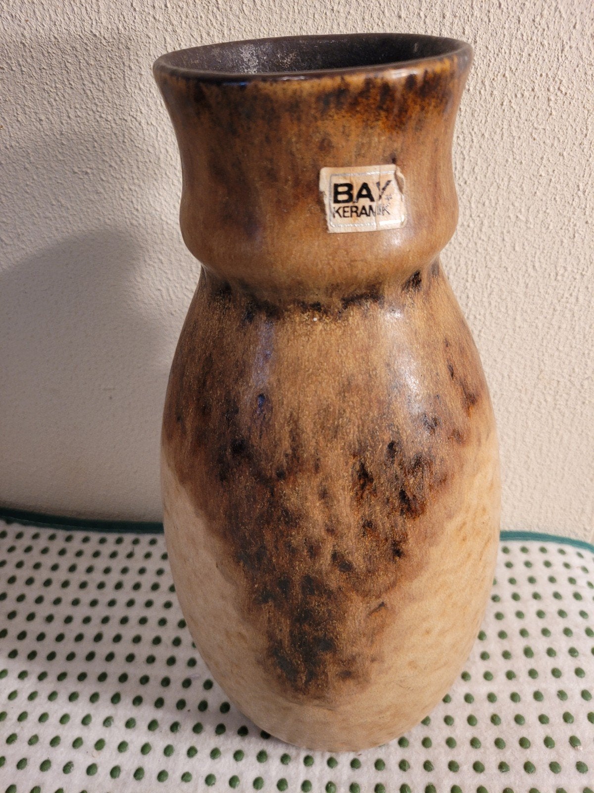 grote vintage Bay Keramik vaas W. Germany bijna gratis, Ophalen of Verzenden