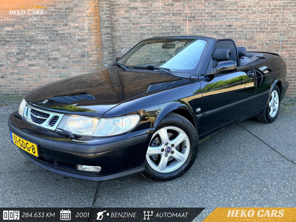 Saab 9-3 2.0t SE·Cabrio·Aut·Climate·Cruise·Stoelverw.·, Auto's, Saab, Automaat, Gebruikt, 4 cilinders, Cabriolet