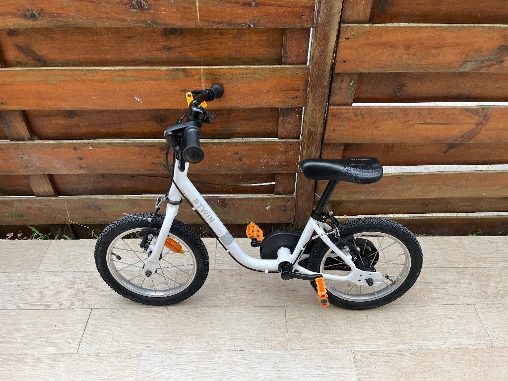 B'TWIN 2-in-1 kinderfiets/loopfiets DISOVER 500, Ophalen of Verzenden, Gebruikt, Minder dan 16 inch, B'Twin
