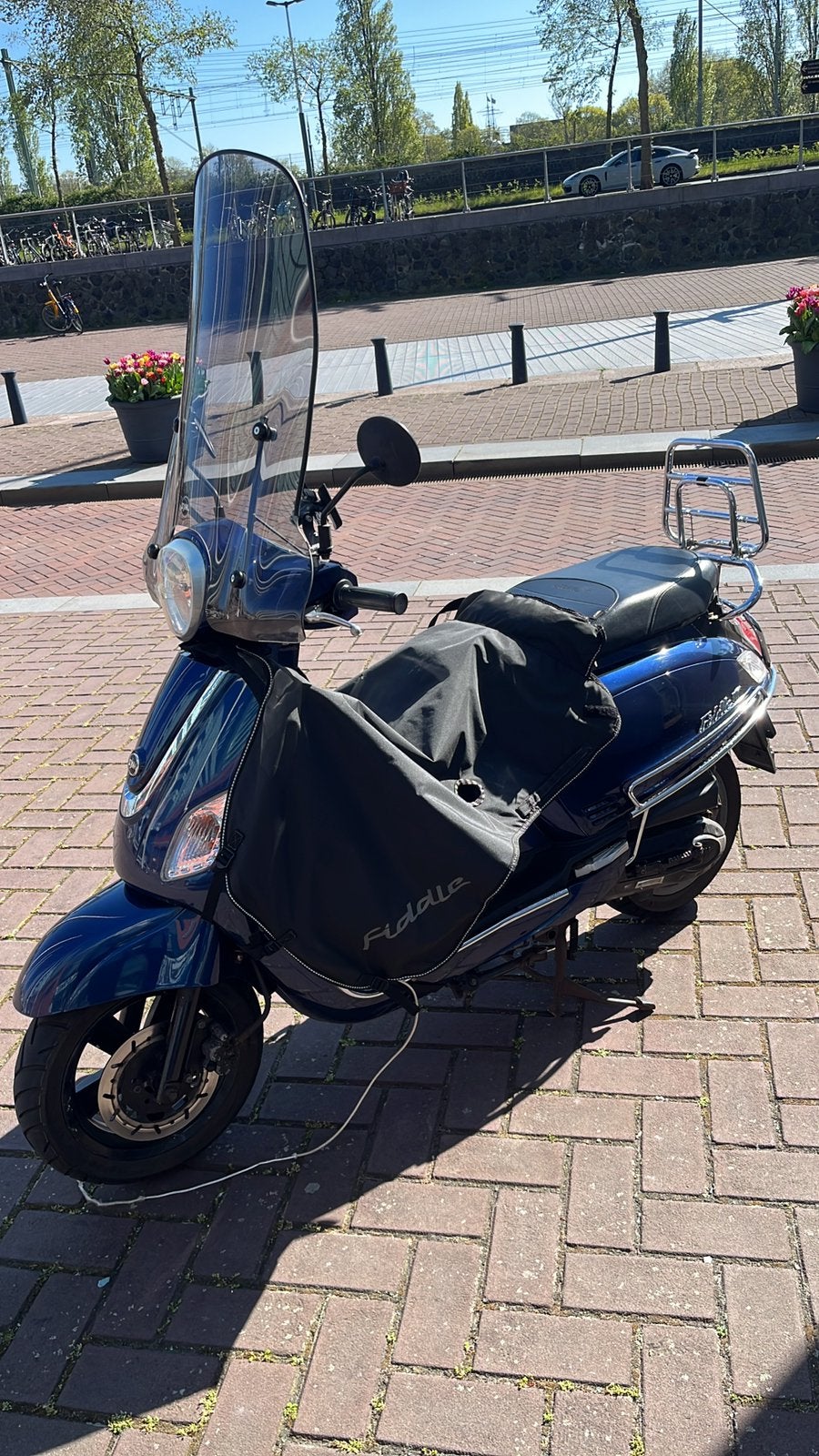 Scooter Sym fiddle 3 (2019), Fietsen en Brommers, Ophalen, Zo goed als nieuw, Benzine