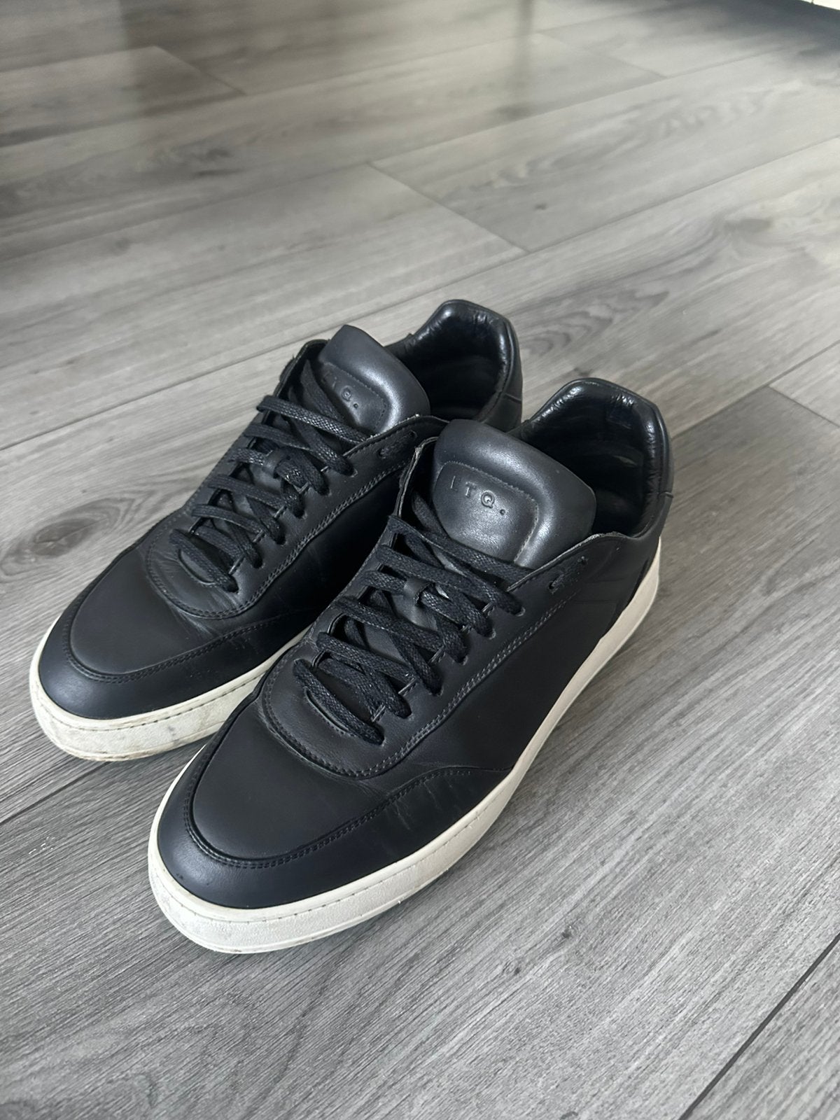 ETQ leer sneakers, Kleding | Heren, Ophalen of Verzenden, Zo goed als nieuw