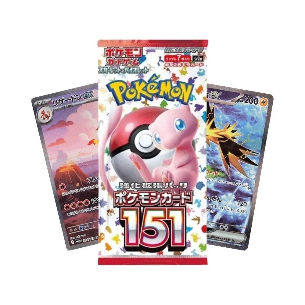 Pokémon 151 MEW Japanse Booster Box, Ophalen of Verzenden, Nieuw, Boosterbox, Foil