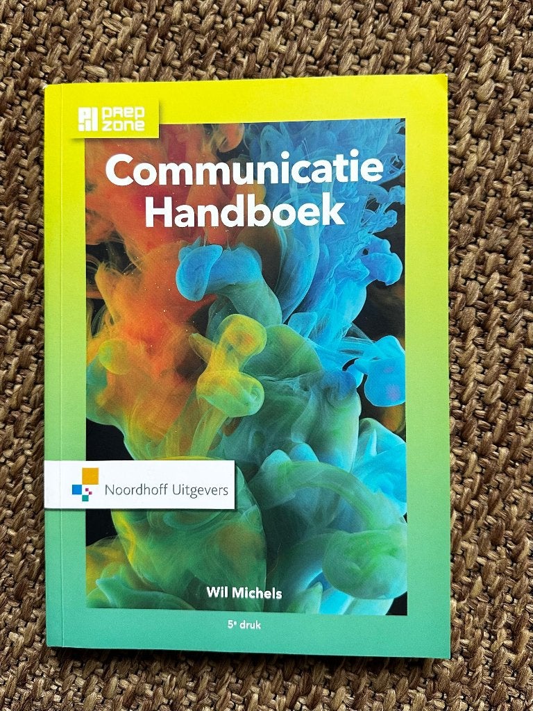 Communicatie Handboek - Wil Michels (5e druk), Boeken, Wil Michels, Zo goed als nieuw, Gamma, HBO