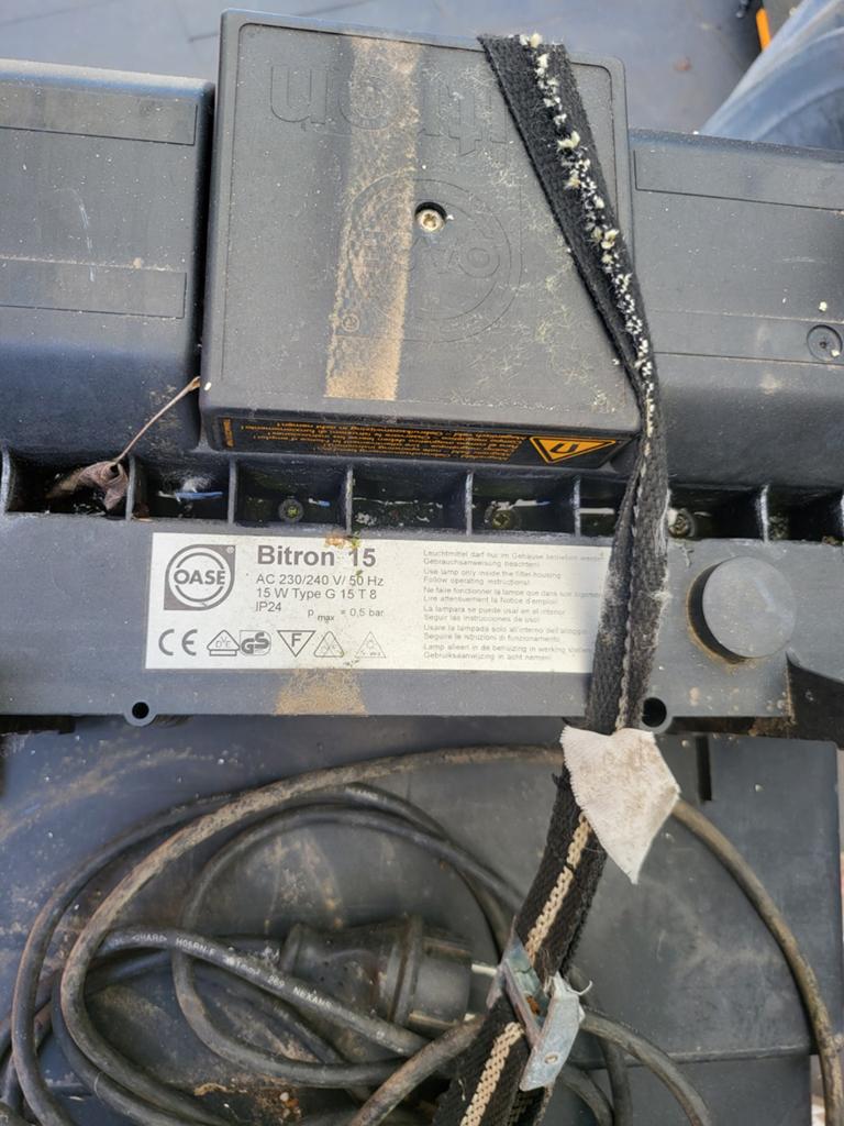 Oase Biotec 10 vijverfilter met Bitron 15 UVC-filter, Tuin en Terras, Vijver-toebehoren, Ophalen of Verzenden