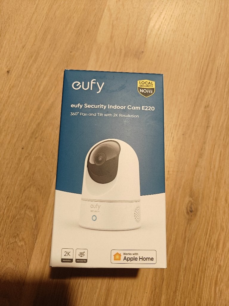 Eufy Indoor Camera E220 (2x), Audio, Tv en Foto, Videobewaking, Ophalen, Zo goed als nieuw, Binnencamera