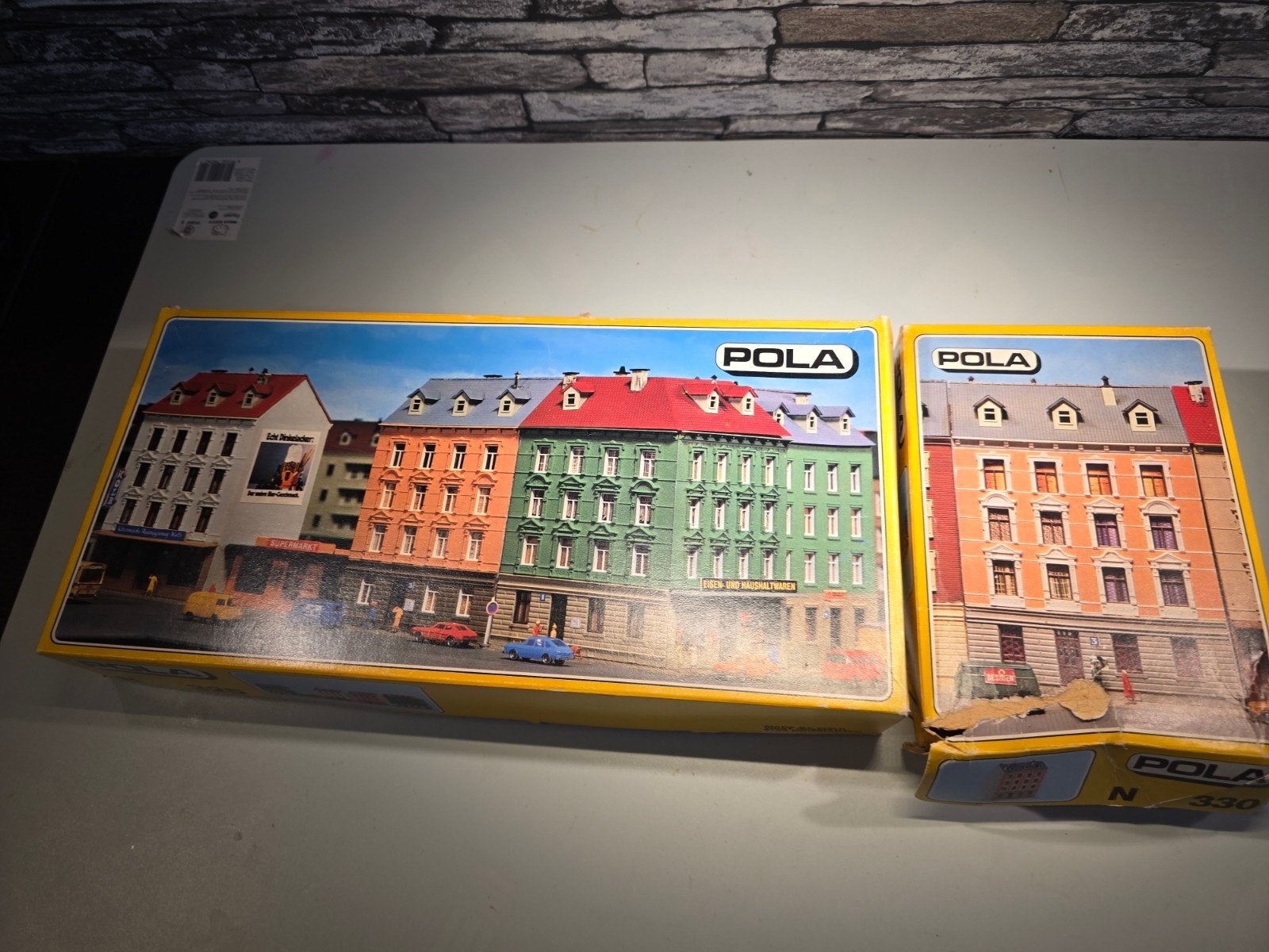 bouwpakket Kompleet? stadshuizen n spoor trein 1:160, Hobby en Vrije tijd, Modeltreinen | N-Spoor, Overige merken, Gebruikt, Gelijkstroom of Wisselstroom